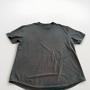 BYLT S Drop Cut Lux Performance Shirt Men’s 2xL Stretch Curved Hem Green